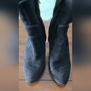 Michael Kors Black Suede Ankle Boots
